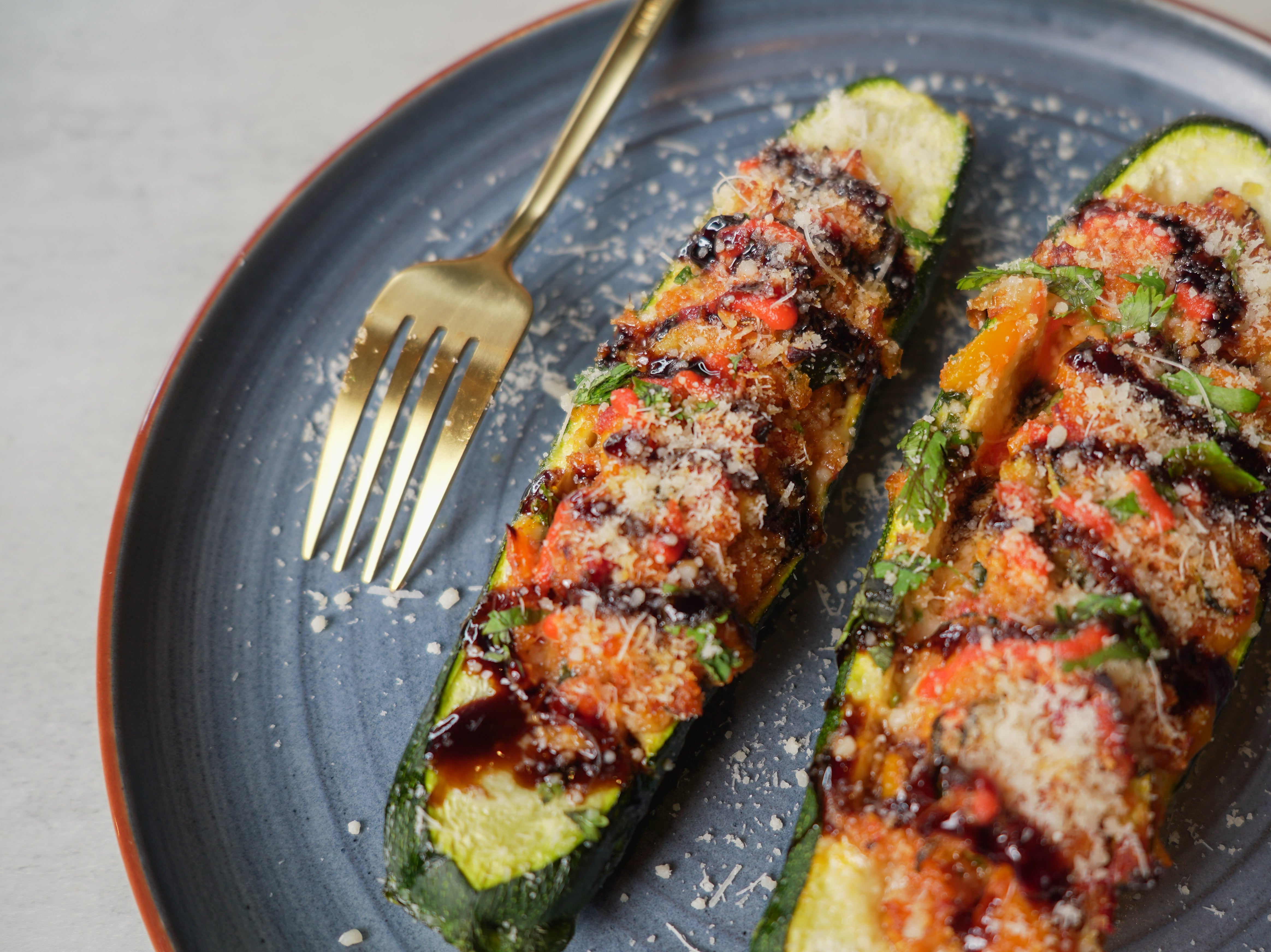 A Journey to Creating Low-Carb Veggie Zucchini Boats